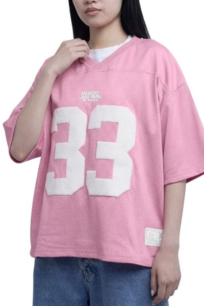 Pembe Memory Lane Park 33 Forma Y2K Unisex T-shirt