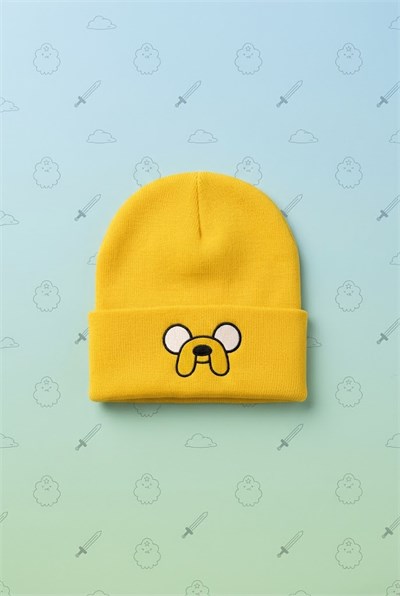 Sarı Adventure Time Jack Unisex Bere