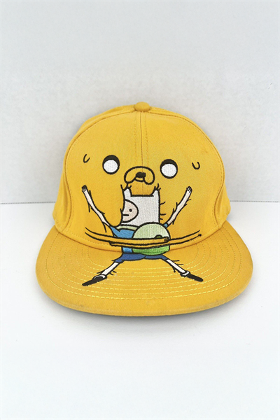 Sarı Adventure Time Sarılan Finn and Jack Baseball Şapka