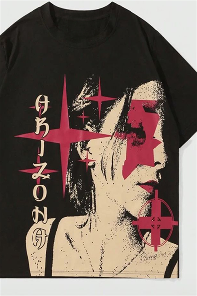 Siyah Arizona Girl Grunge Y2K Unisex T-Shirt