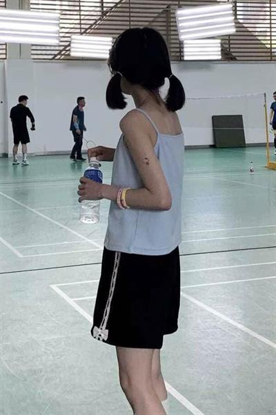 Siyah Bej Şeritli Papyonlu Y2K Şort