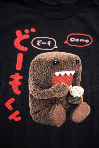 Siyah Domo-Kun Y2K Unisex T-Shirt