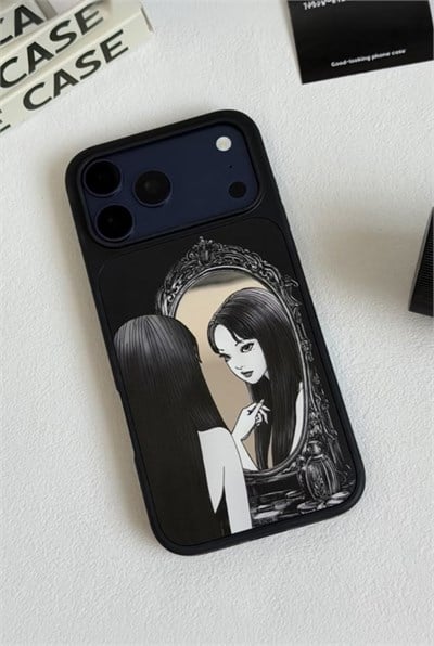 Siyah Fujiang Kitty iPhone Kılıfı
