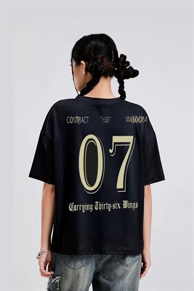 Siyah Metatron Angel Unisex T-shirt