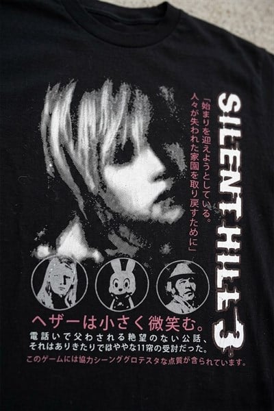 Siyah Silent Hill 3 Heather Mason Unisex T-shirt