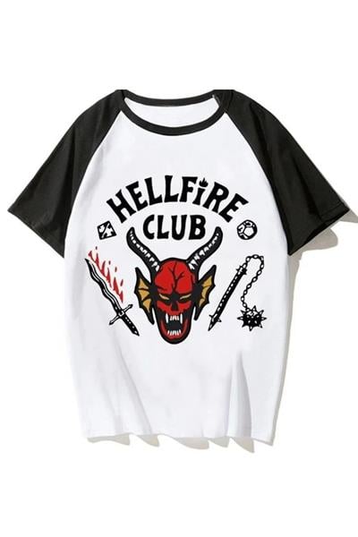 Stranger Things 4. Sezon Hellfire Club Unisex T-Shirt