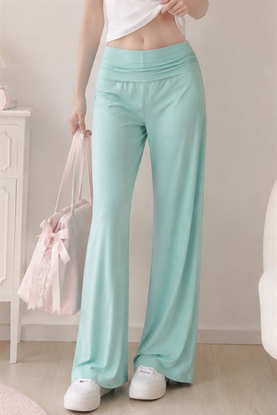 Turkuaz Subdued Yoga Pantolonu