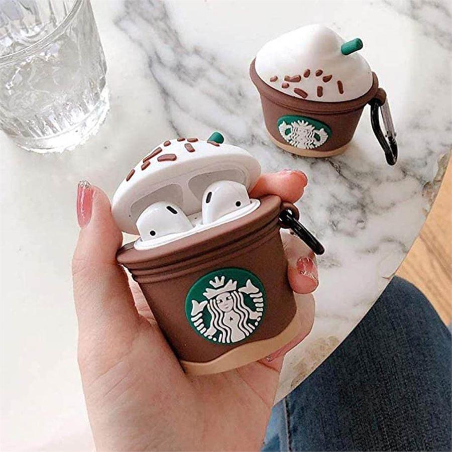 3. Nesil Kahverengi Starbucks Airpod Kılıf