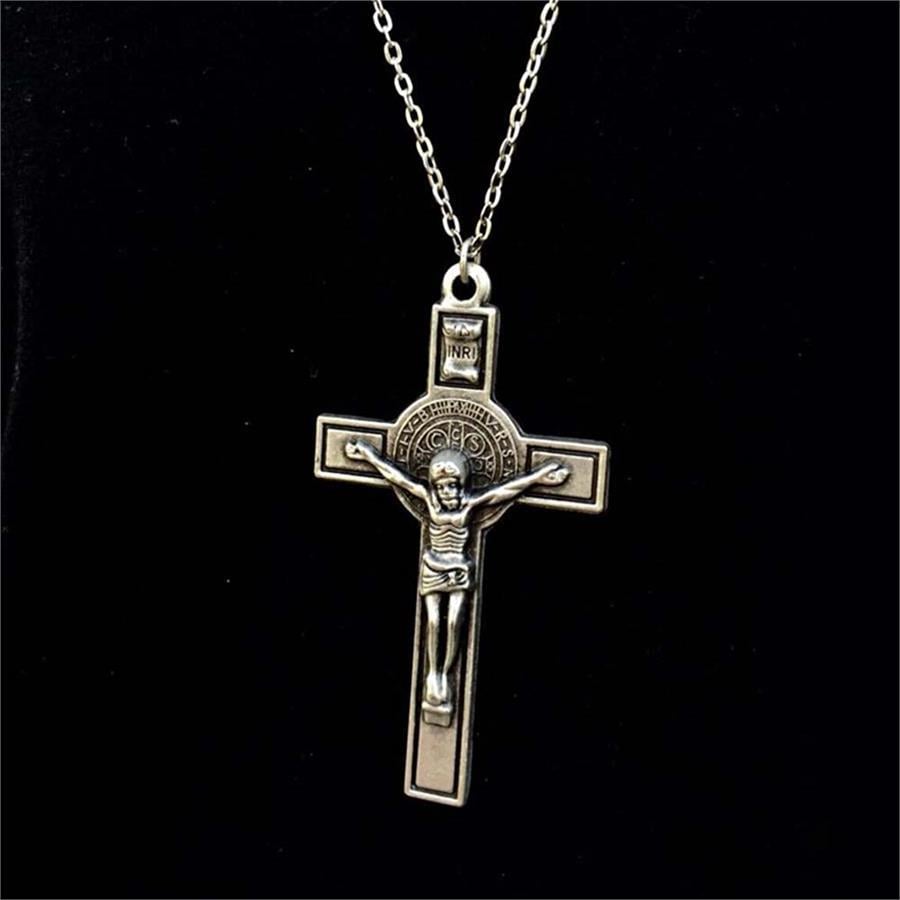 3D Jesus Christ Haç Kolye