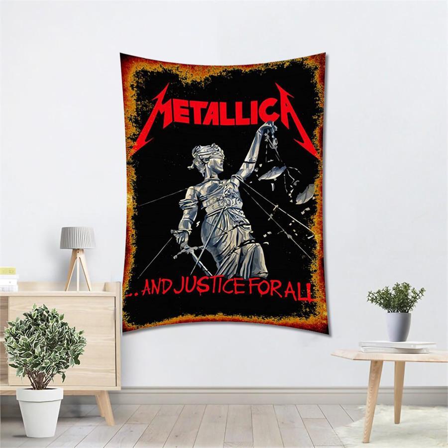70 X 100 Cm Metallica And Justice For All Duvar Halısı