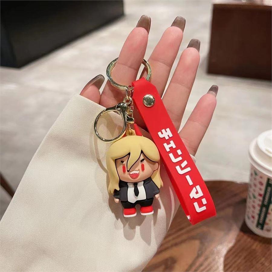Anime Chainsaw Man - Power Mini Figür Silikon Anahtarlık