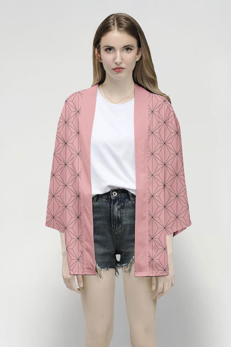 Anime Demon Slayer Kimetsu No Yaiba Kamado Nezuko Unisex Kimono