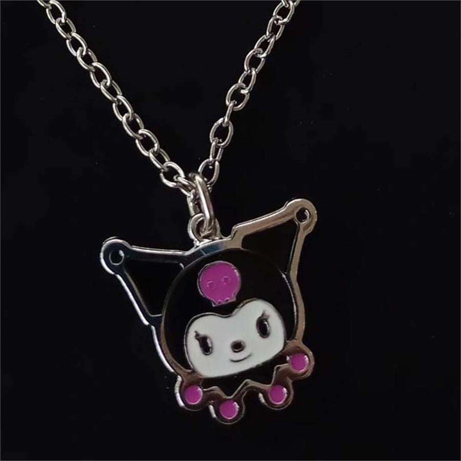 Anime Kuromi Head Kolye