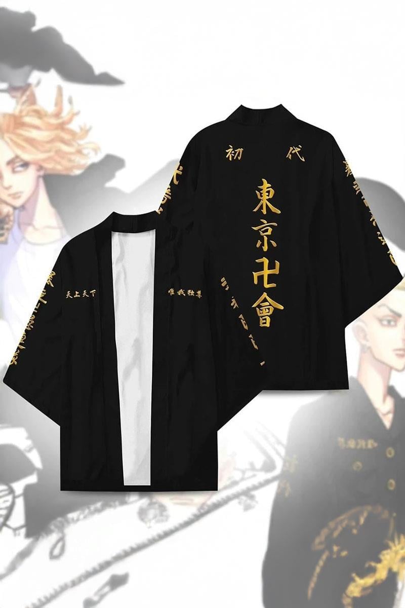 Anime Tokyo Revengers Manji Unisex Kimono