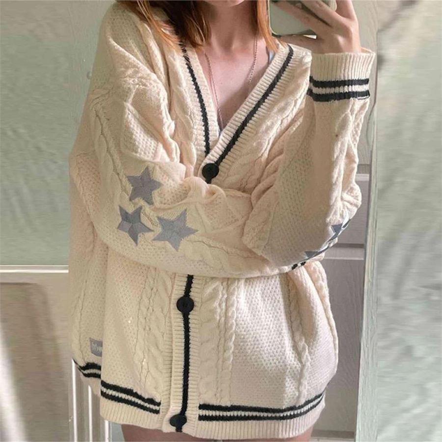 Bej Taylor Swift Cardigan Oversize H rka