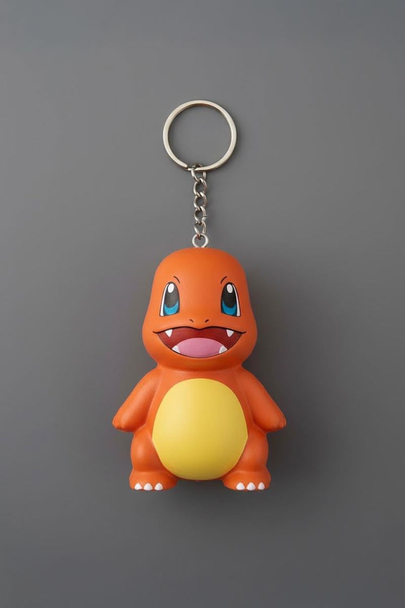 Charmender Squishy Anahtarlık