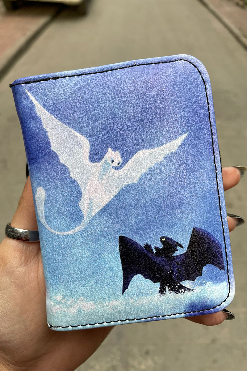 Ejderhanı Nasıl Eğitirsin Işık Öfkesi ve Dişsiz Art Kısa Cüzdan