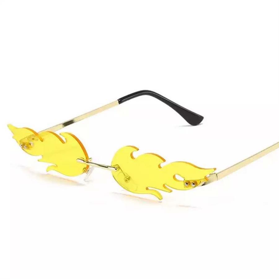 Hardal Rengi Alevli Güneş Gözlüğü