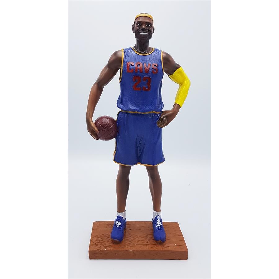 Nba Cleveland Cavaliers - Lebron James 23 Mor Polyester Figür