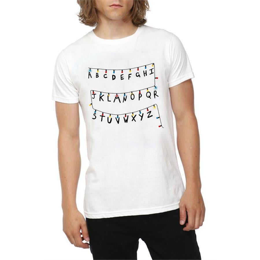 Stranger Things Alfabe Unisex T Shirt