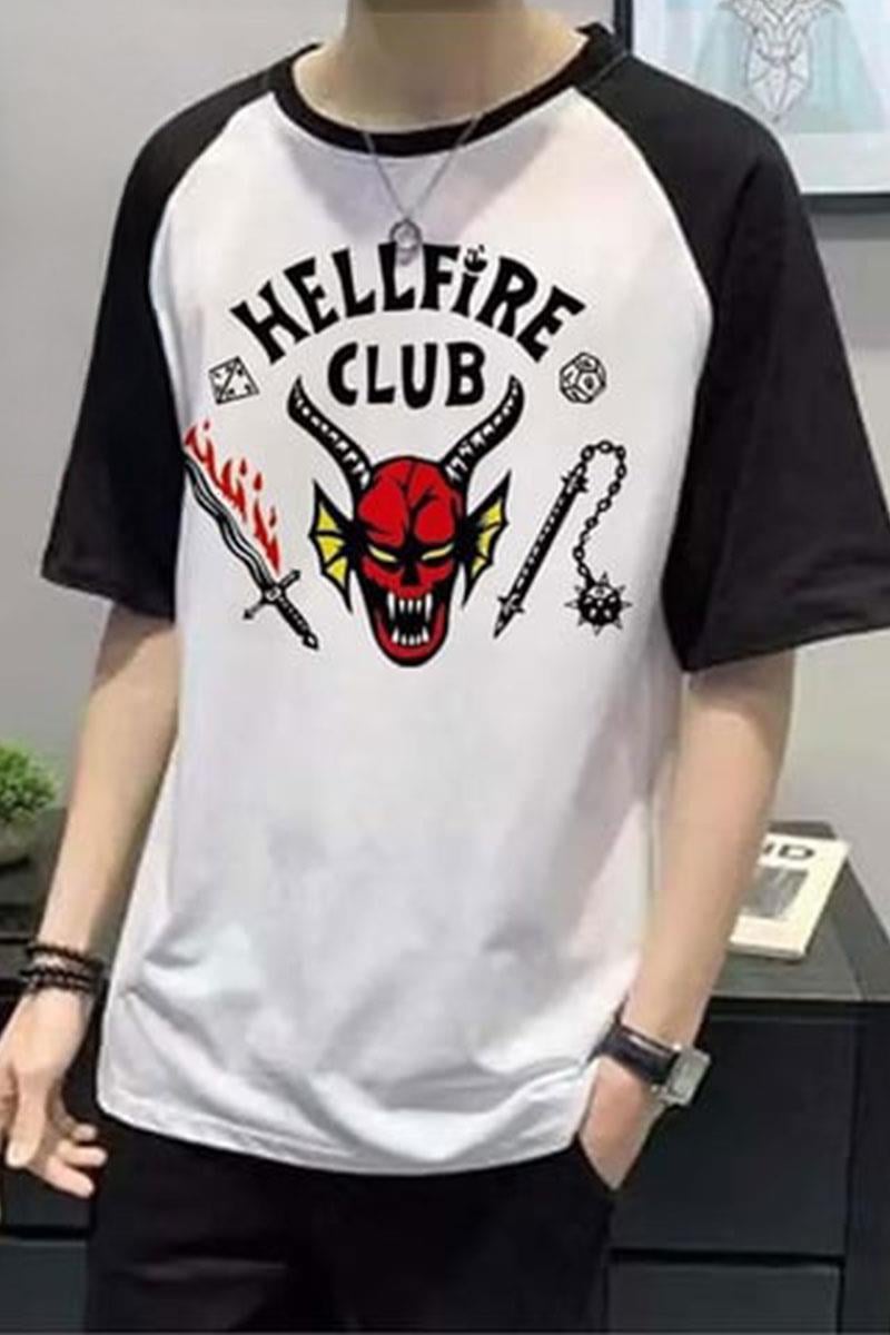 Stranger Things 4. Sezon Hellfire Club Unisex T-Shirt 
