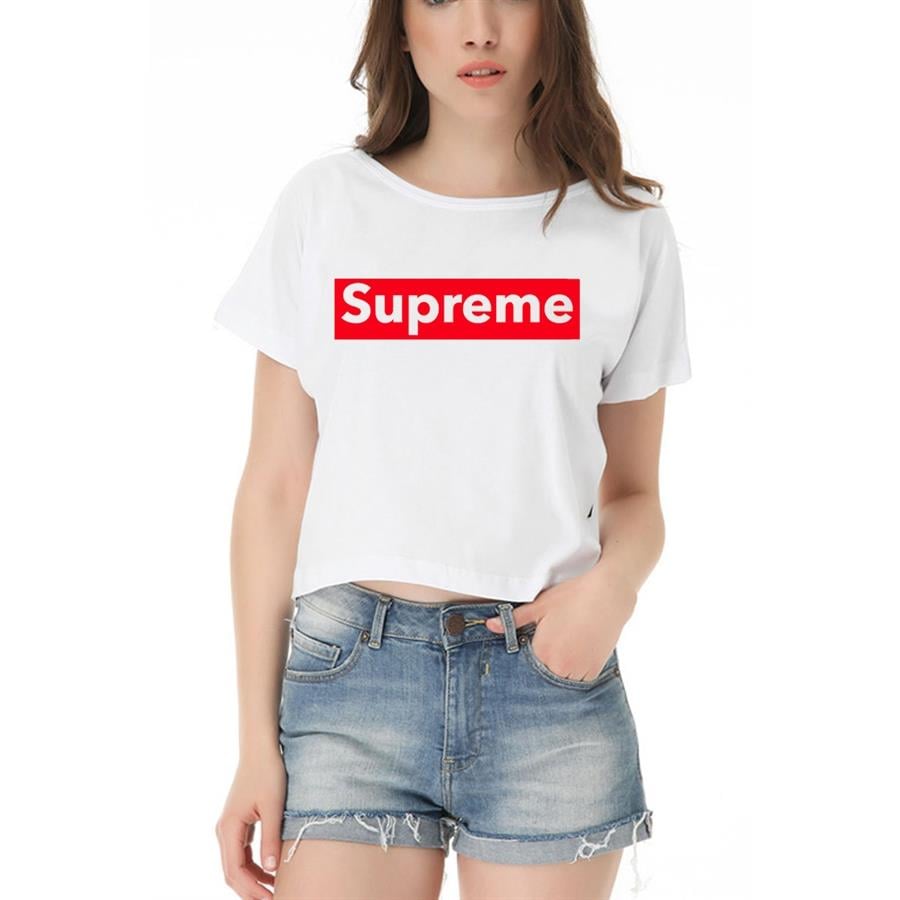 Supreme Yar m Kad n T Shirt