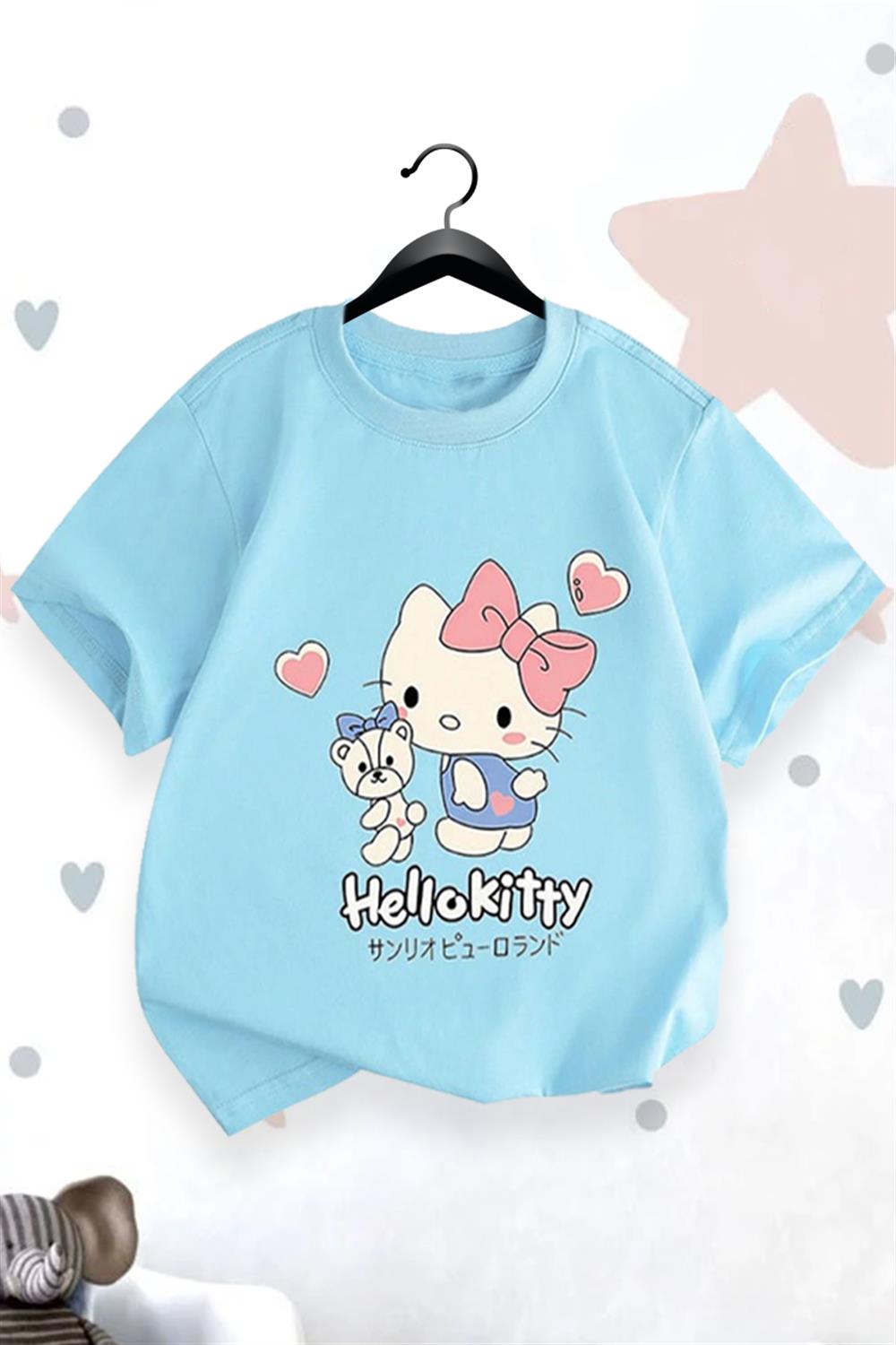Mavi Çocuk Sanrio Hello Kitty Unisex T-shirt