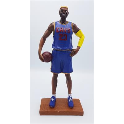 ケナー　 NBA フィギュア　オラジュワン　デュマース　LJ Nba Cleveland Cavaliers - Lebron James 23 Mor Polyester Figür