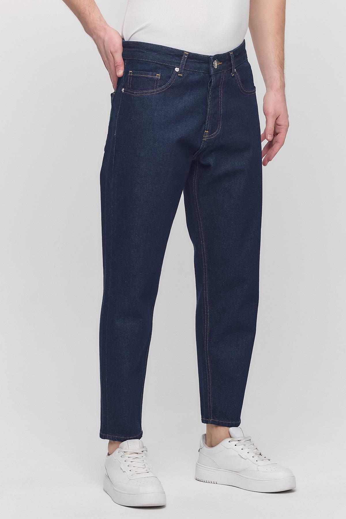 Erkek Diaz Slim Fit Kot Pantolon Lacivert