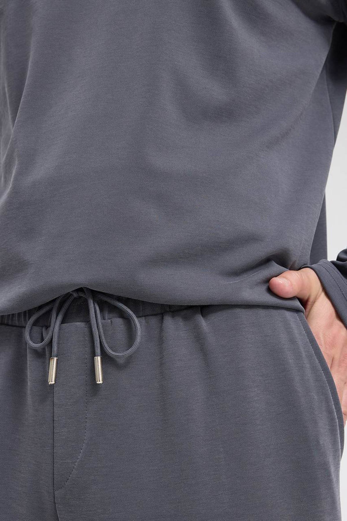 Erkek Roma&Monada  Oversize Oysho Kumaş Takım Lacivert