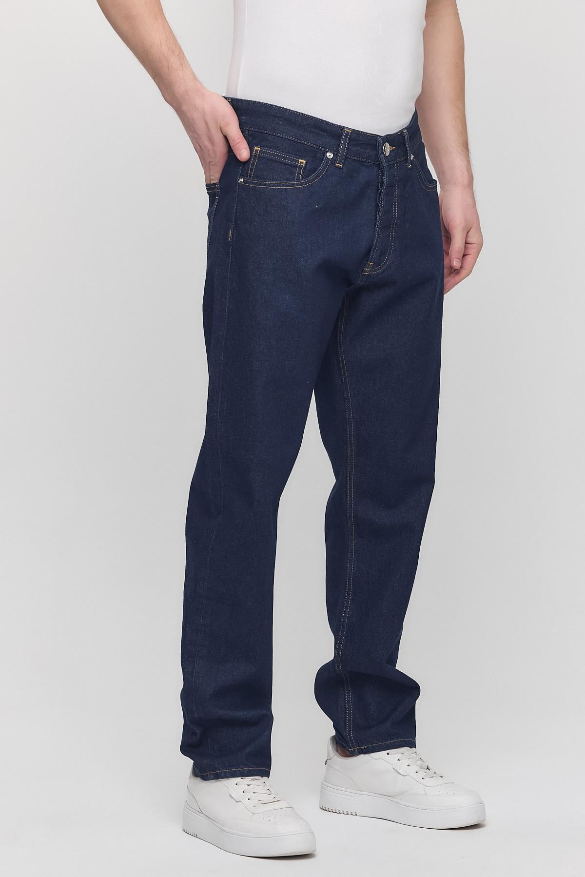 Erkek Vini Regular Kot Pantolon Lacivert