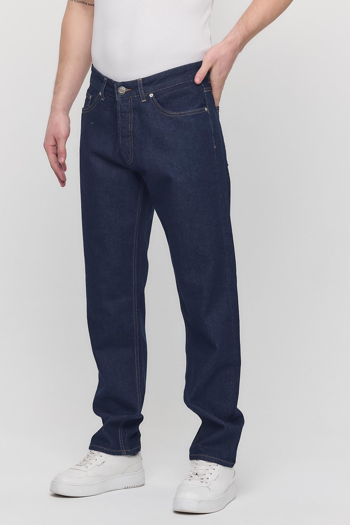 Erkek Vini Regular Kot Pantolon Lacivert