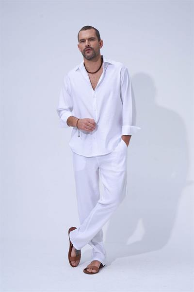 Bello Jogger Pantolon Beyaz