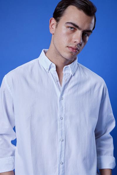 Bibury  Limited Oxford Gömlek Beyaz