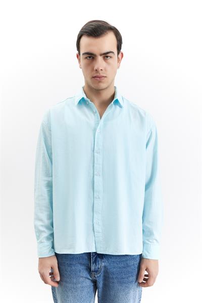 Bibury  Limited Oxford Gömlek Mint Yeşili