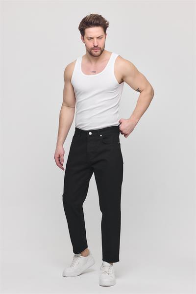 Erkek Diaz Slim Fit Kot Pantolon Siyah