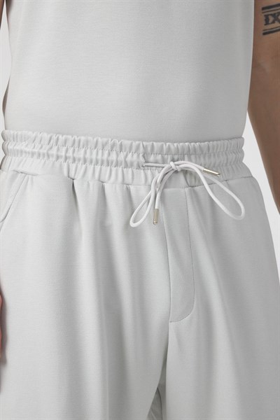 Erkek Örme Viskon Takım Gri