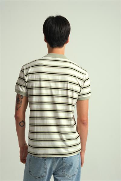 Erkek Lorex Polo Yaka Düğmeli Tshirt Yeşil