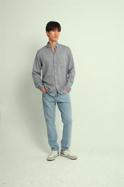 Erkek Oxcep %100 Pamuk Cepli Gömlek Siyah