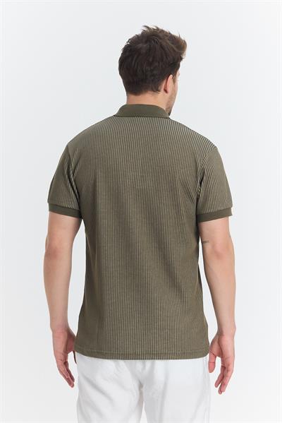 Peoy Casual Tshirt Haki Yeşil