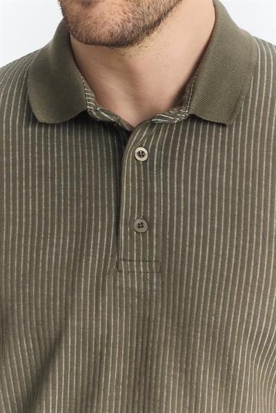 Peoy Casual Tshirt Haki Yeşil