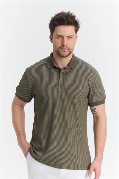 Peoy Casual Tshirt Haki Yeşil