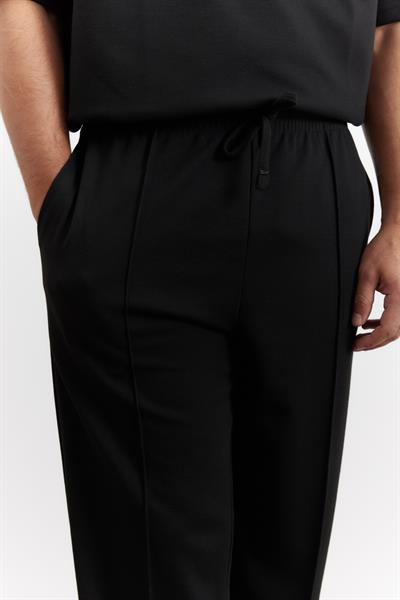 Ravello Örme Kumaş Pantolon Siyah