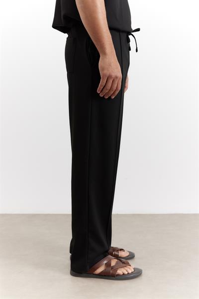 Ravello Örme Kumaş Pantolon Siyah