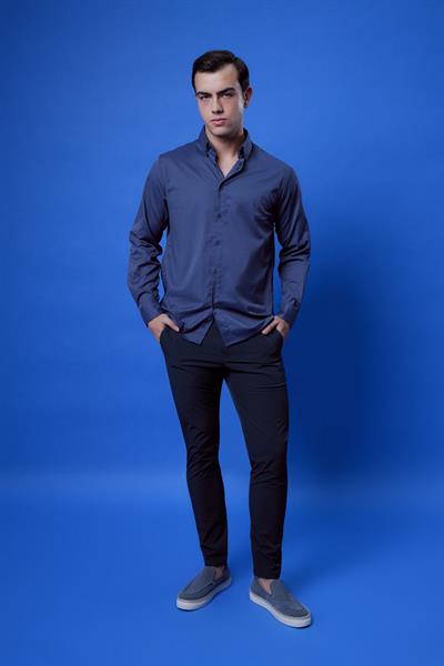 Sagres Klasik Gömlek Lacivert