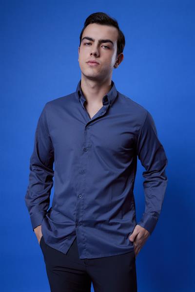 Sagres Klasik Gömlek Lacivert