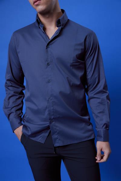 Sagres Klasik Gömlek Lacivert