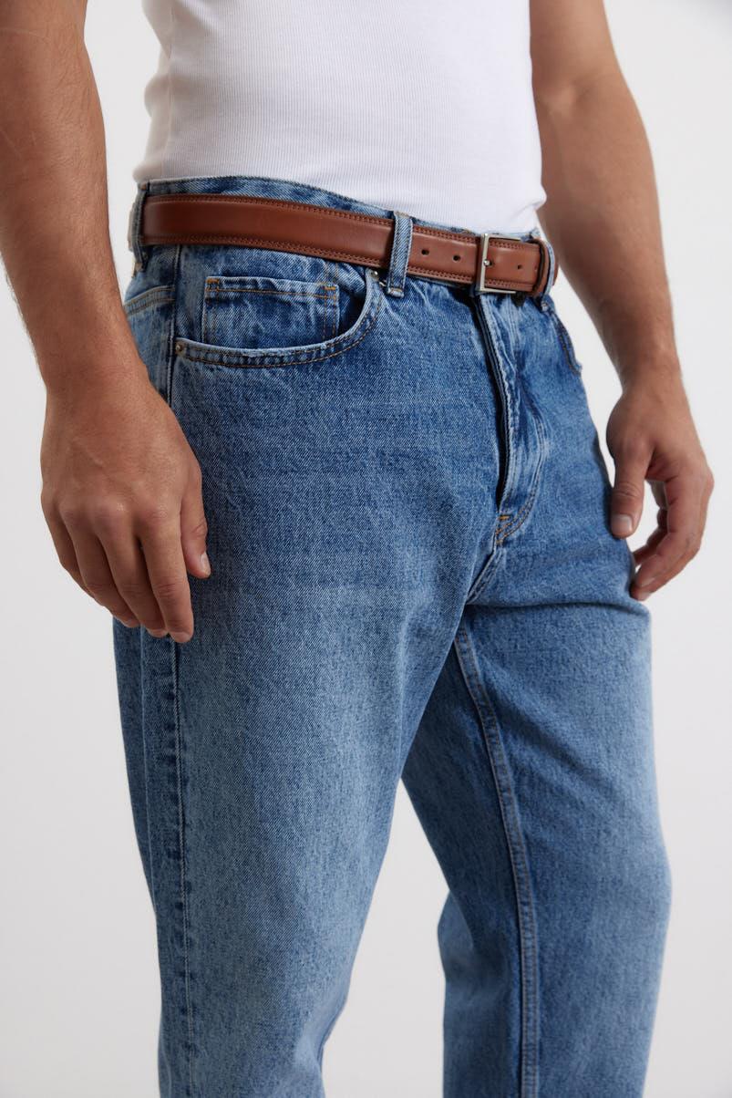 Dikişli Kemer Camel