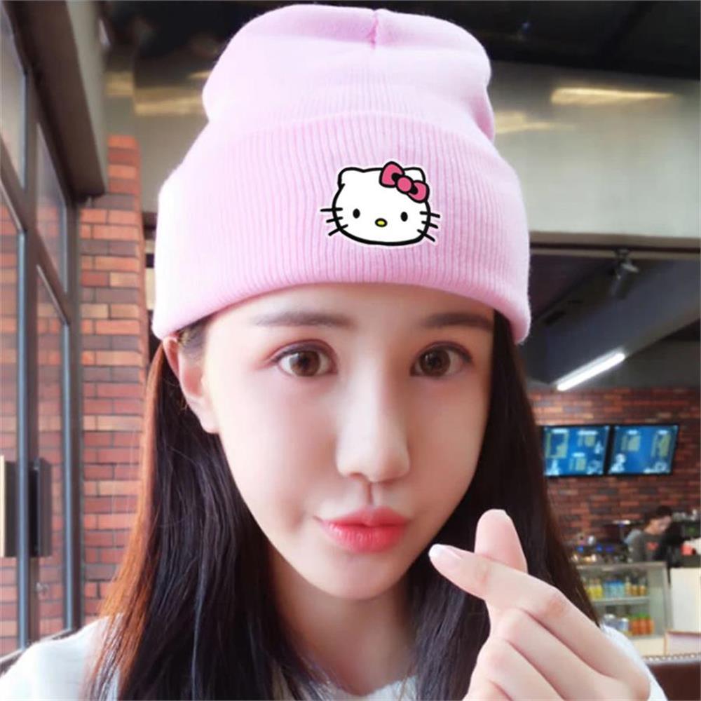 Hello Kitty Face Pembe Bere