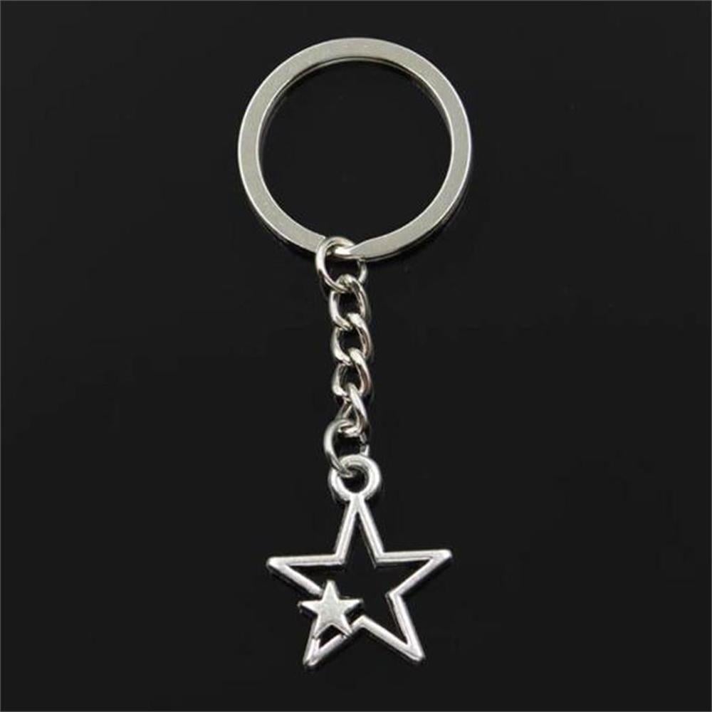 Twin Star Metal Anahtarlık